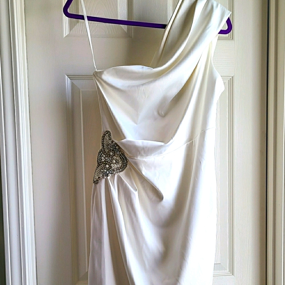 David Bridal Rehearsal Dress Ivory